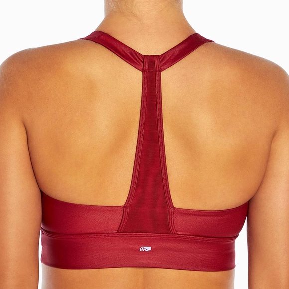 Rhubarb Red Sports Bra (S) & Legging (S) Matching Set-Cycle House by Marika NWT - Picture 7 of 9